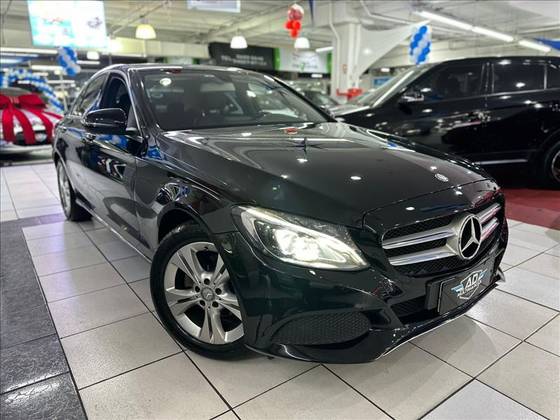 MERCEDES-BENZ C 180 1.6 CGI 16V TURBO FLEX 4P AUTOMÁTICO MERCEDES-BENZ C 180 1.6 CGI 16V TURBO FLEX 4P AUTOMÁTICO